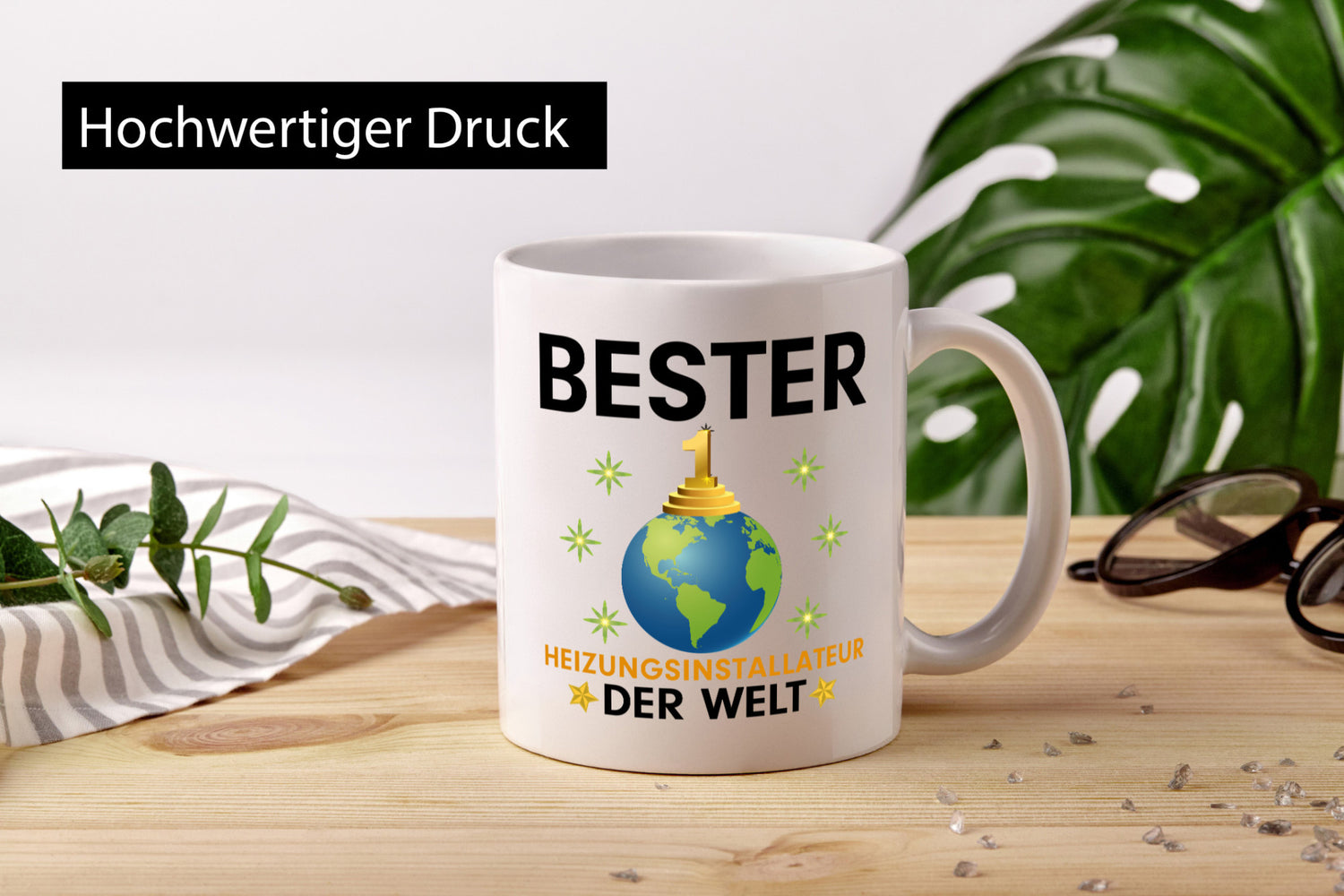 Welt Bester Heizungsinstallateur | Heizungsbauer Humor Geschenkidee Tasse