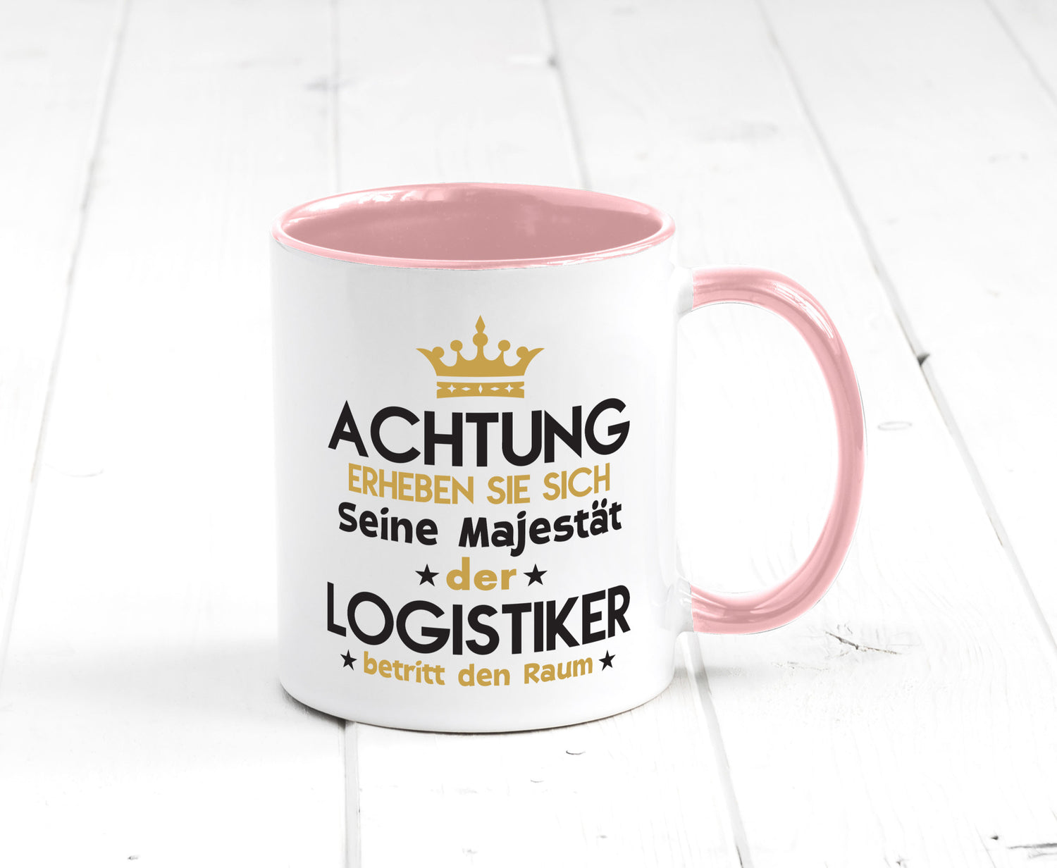 Seine Majestät Logistiker | Beruf Logistik lustiger Spruch Geschenk Arbeit