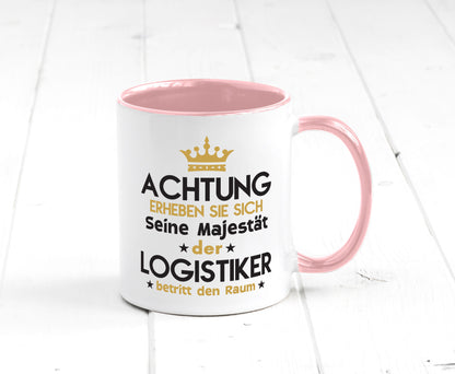 Seine Majestät Logistiker | Beruf Logistik lustiger Spruch Geschenk Arbeit