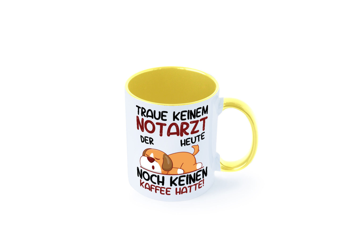 Traue keinem Notarzt | Arzt Geschenk Humor Geschenkidee lustiger Spruch Tasse