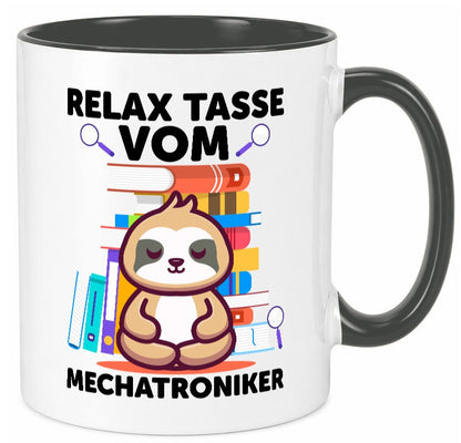 Relax Tasse: Mechatroniker | KFZ lustig Humor Geschenkidee Geschenk Tasse