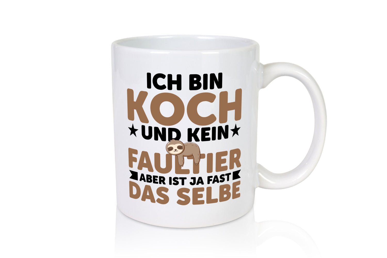 Ich bin kein Faultier: Koch | Chefkoch v2 lustig Arbeit Kollegen Büro Geschenk