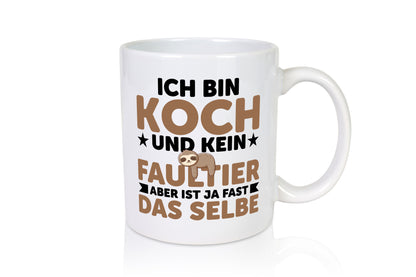 Ich bin kein Faultier: Koch | Chefkoch v2 lustig Arbeit Kollegen Büro Geschenk