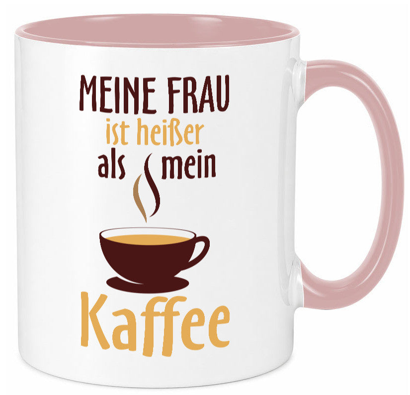 Meine Frau ist heißer als Kaffee | Ehe Partnerschaft Geschenk Humor