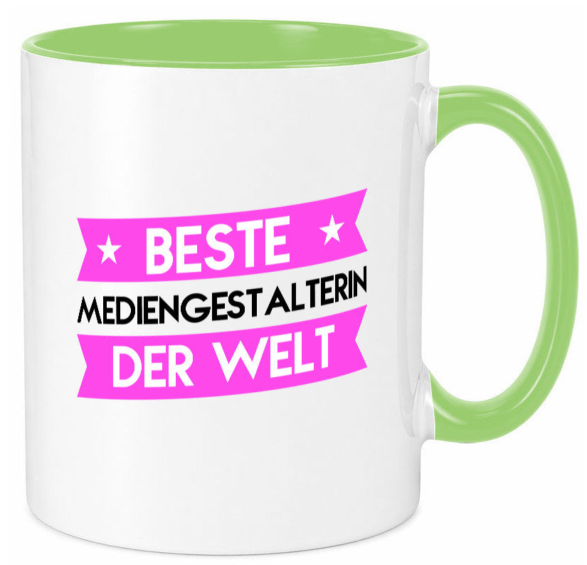 Beste Mediengestalterin | Medien lustiger Spruch Geschenk Humor Geschenkidee