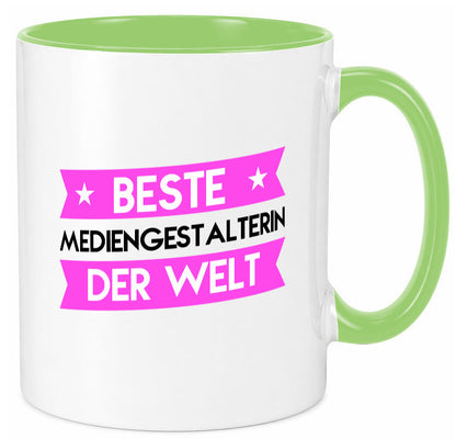 Beste Mediengestalterin | Medien lustiger Spruch Geschenk Humor Geschenkidee