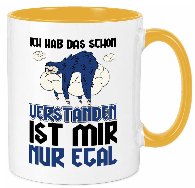 Ist mir nur egal Geschenk Humor Geschenkidee lustiger Spruch Tasse