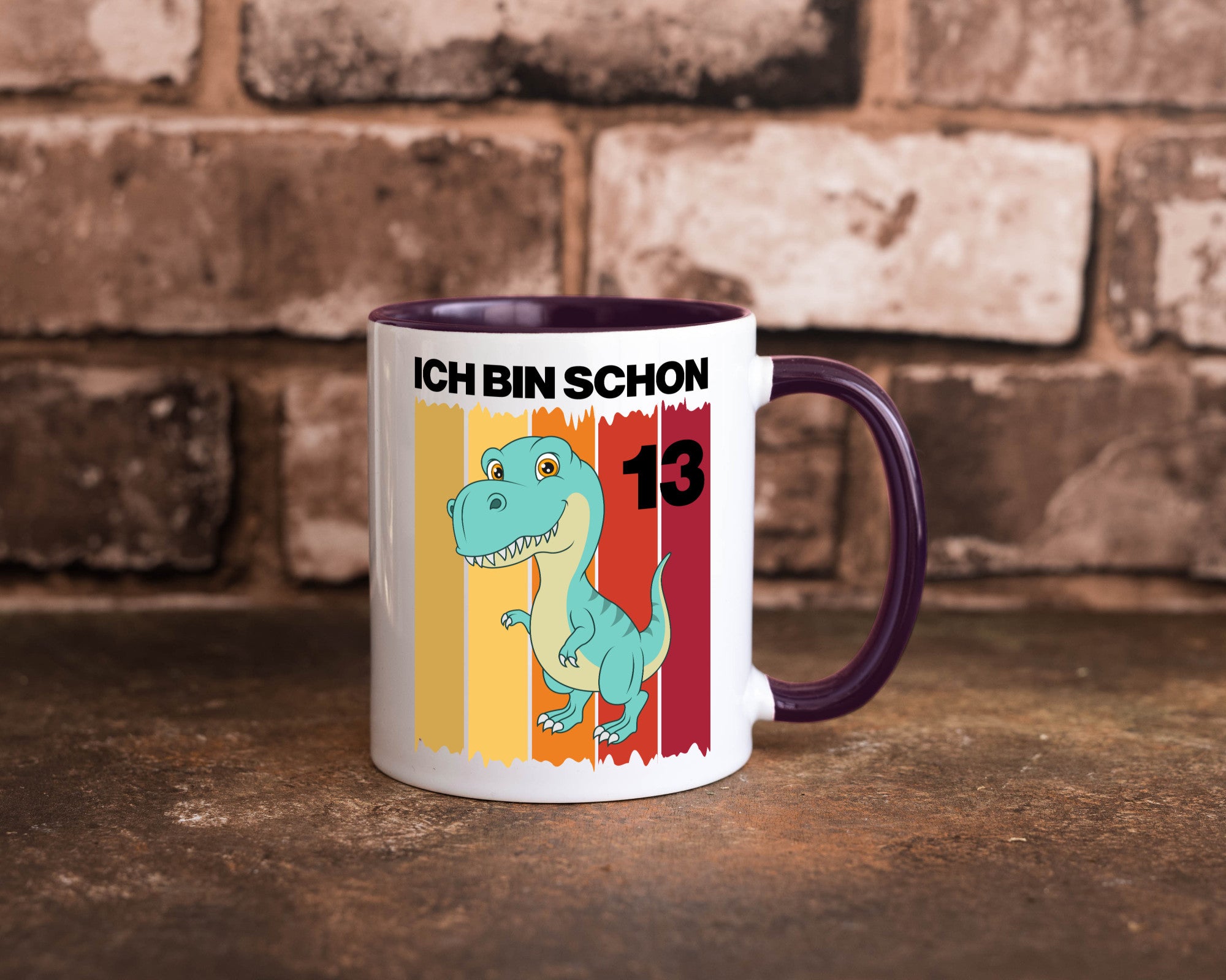 13. Geburtstag | 13 Jahre Dinosaurier Geschenk Geschenkidee lustiger Spruch