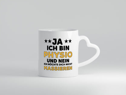 Ich bin Physio | lustige Spruch Tasse Physiotherapeut Geschenkidee Humor