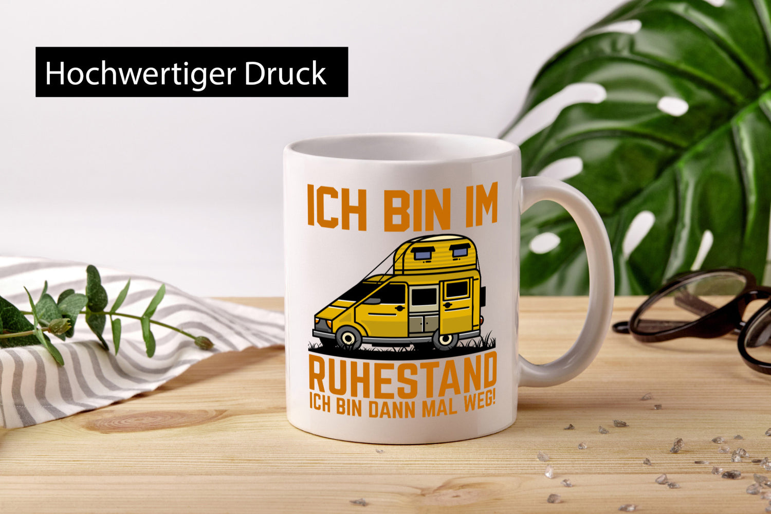 Bin im Ruhestand | Rentner Camping Camper Rente lustiger Spruch Geschenk
