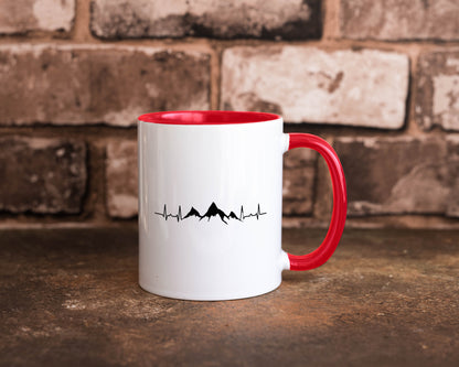 Berge Motiv | Alpen Skifahren Skiurlaub Apres Ski Geschenkidee Humor Tasse