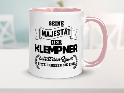 Der Klempner betritt den raum | Geschenk Humor Geschenkidee lustiger Spruch