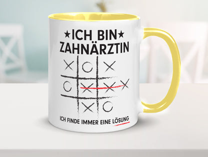 Löse Probleme: Zahnärztin | Zahnmedizin Beruf v3 lustiger Spruch Geschenk