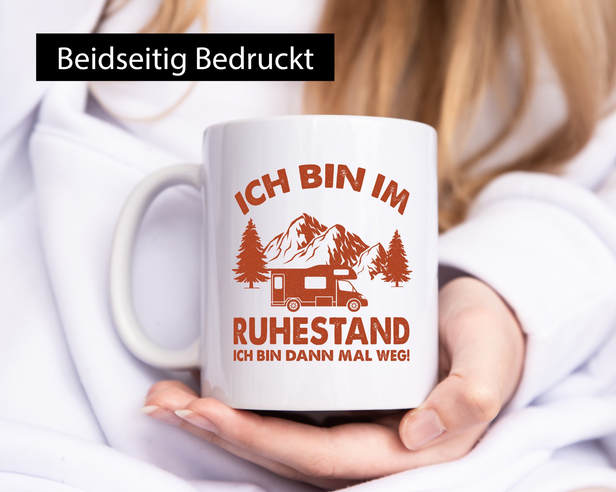 Bin im Ruhestand, dann mal weg | Wohnmobil lustig Ruhestand Jubiläum Geschenk