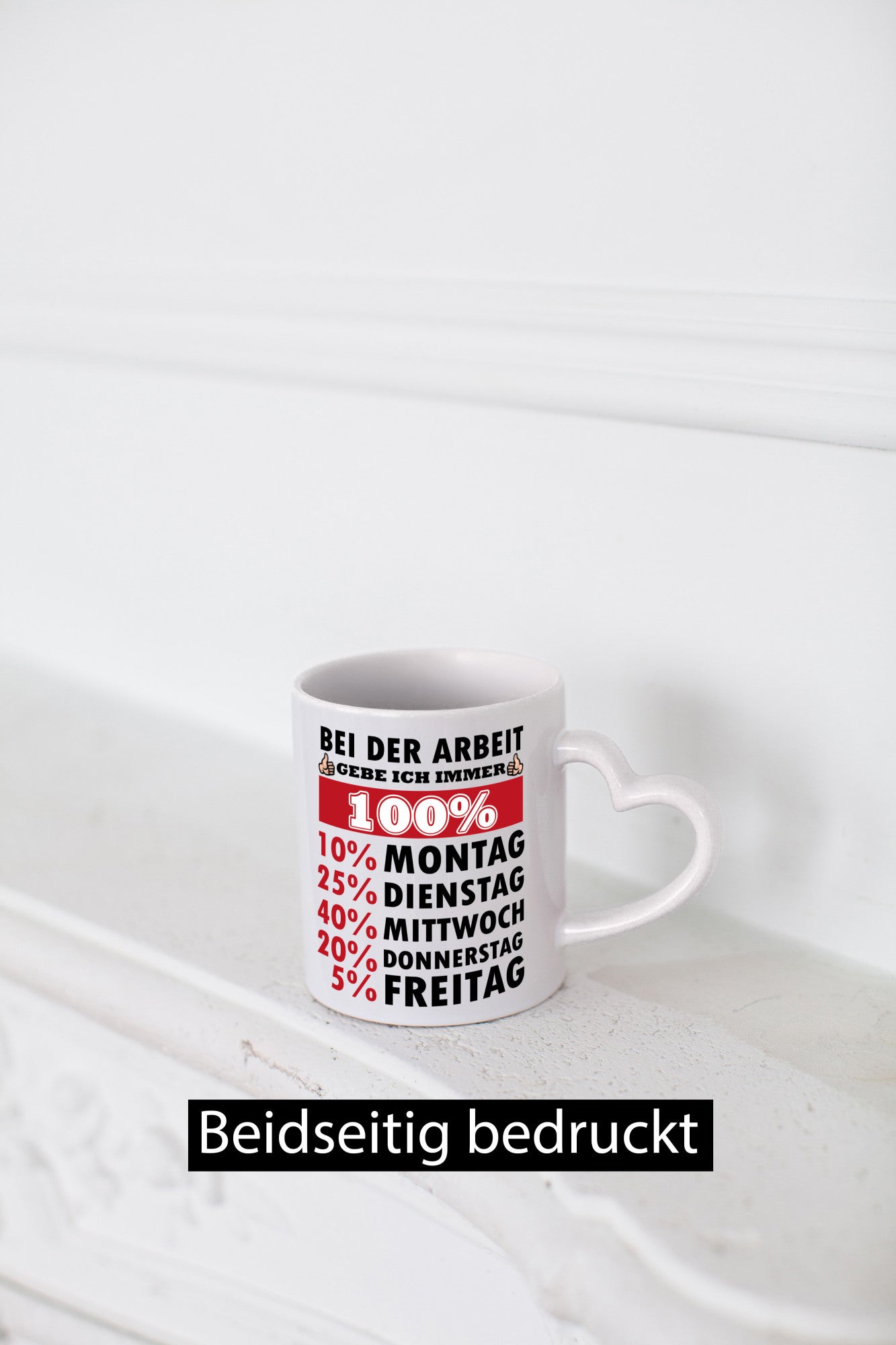 Ich gebe immer alles Geschenk Humor Geschenkidee lustiger Spruch Tasse