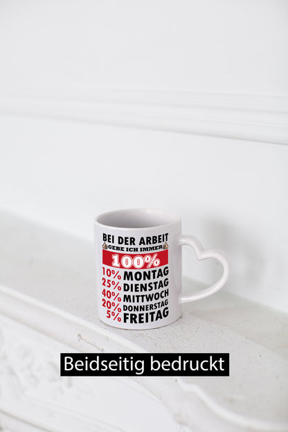 Ich gebe immer alles Geschenk Humor Geschenkidee lustiger Spruch Tasse