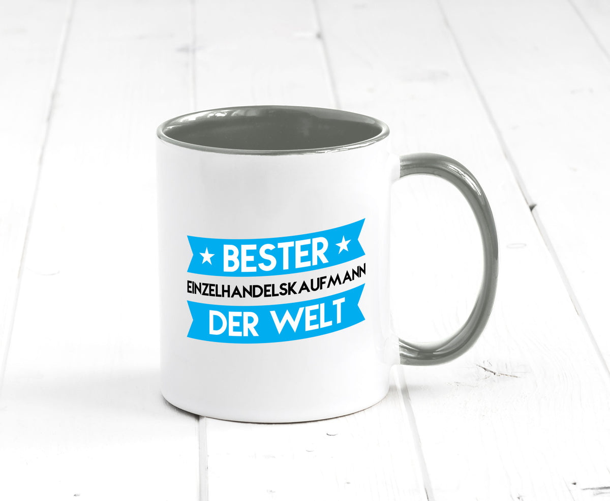 Bester Einzelhandelskaufmann | Einzelhandel Geschenk Humor Geschenkidee Tasse
