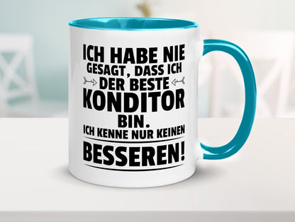 Der Beste Konditor | Konditorei Geschenkidee Humor Tasse