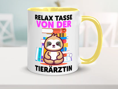 Relax Tasse: Tierärztin | Mediziner Tiermedizin Humor Tierliebhaber