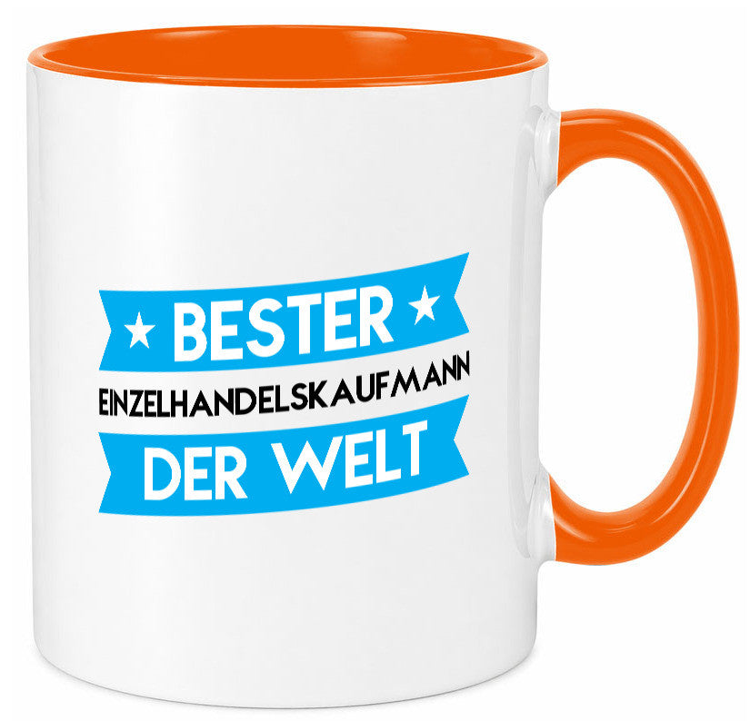Bester Einzelhandelskaufmann | Einzelhandel Geschenk Humor Geschenkidee Tasse