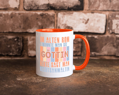 Heute sagt man: Rechtsanwältin | Jurstin Anwältin lustig Humor Geschenkidee