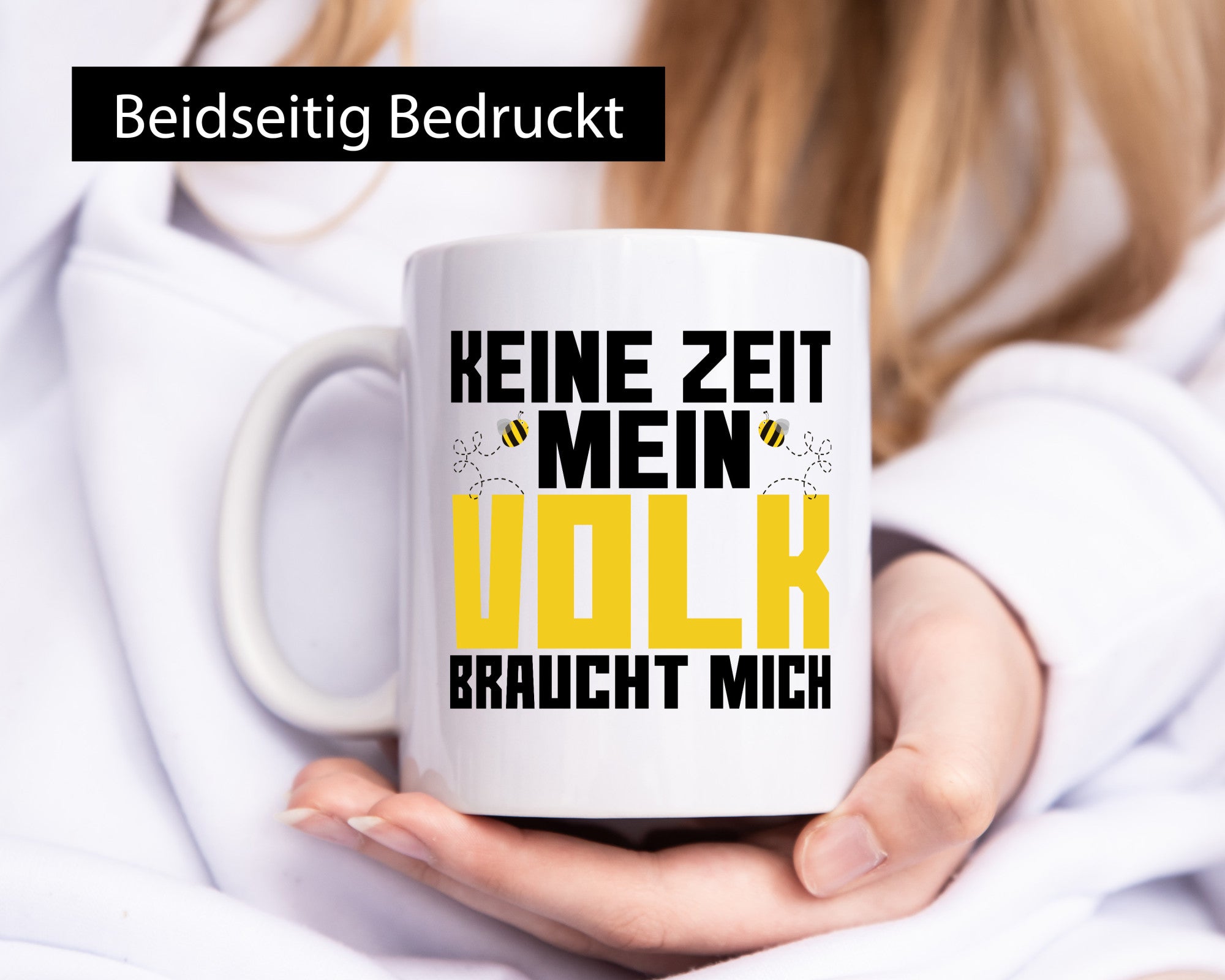 Mein Volk braucht mich | Bienenvolk Imker Honigmacher lustig Humor Geschenkidee