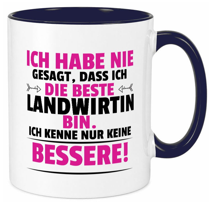 Der Beste Landwirtin| Bäuerin | Landwirtschaft Geschenkidee Humor Tasse