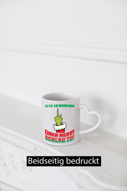 La Le Lu | Weihnachten Weihnachtsmuffel Lichter vl11 Humor Geschenkidee Tasse