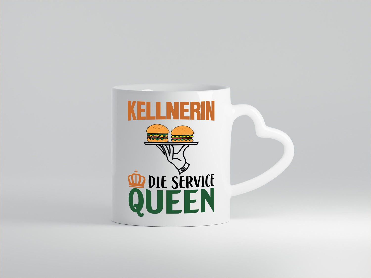 Kellnerin die service Queen | Resturant Kellnern Humor Geschenkidee Tasse