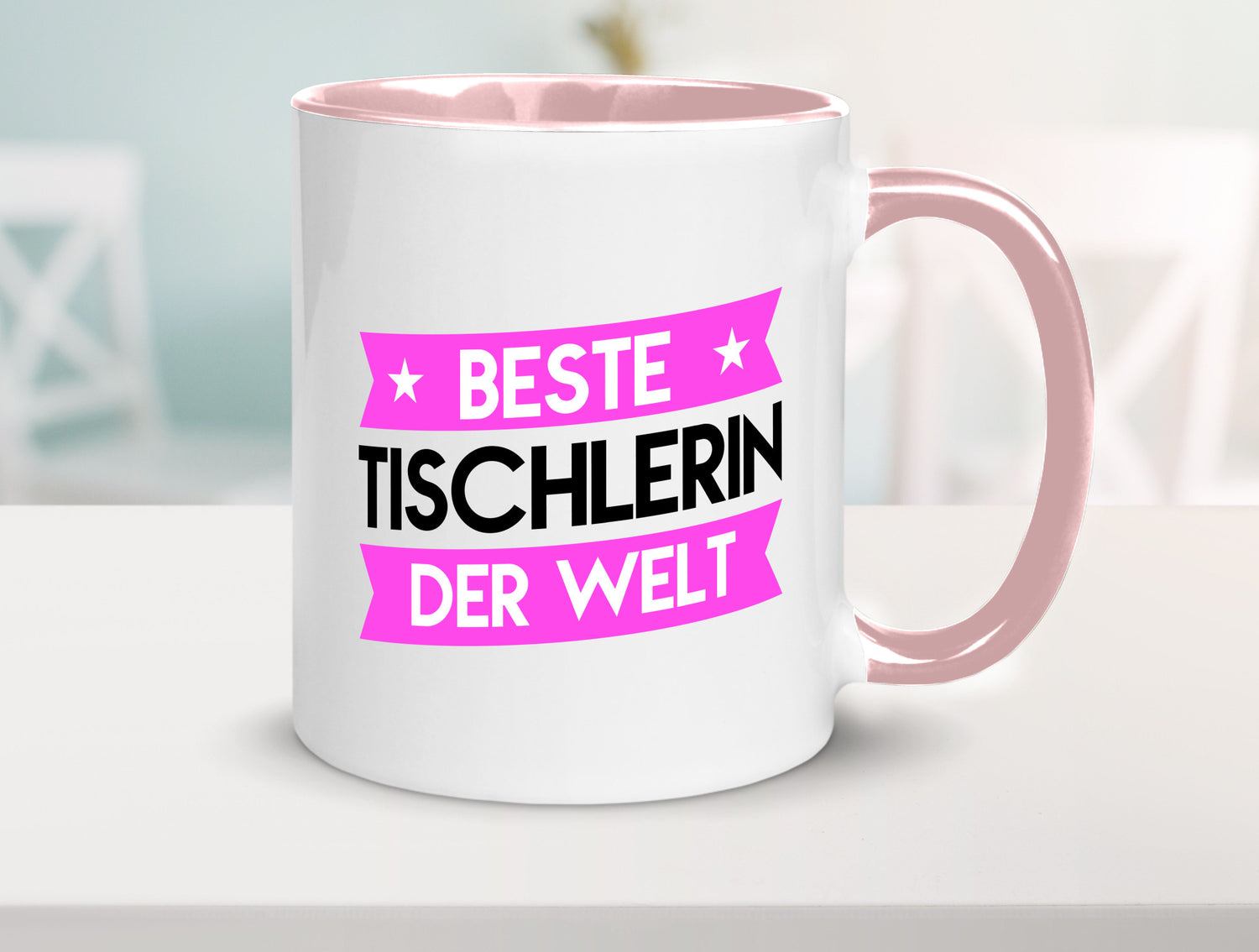 Beste Tischlerin | Tischlerei lustiger Spruch Geschenk Humor Geschenkidee Tasse