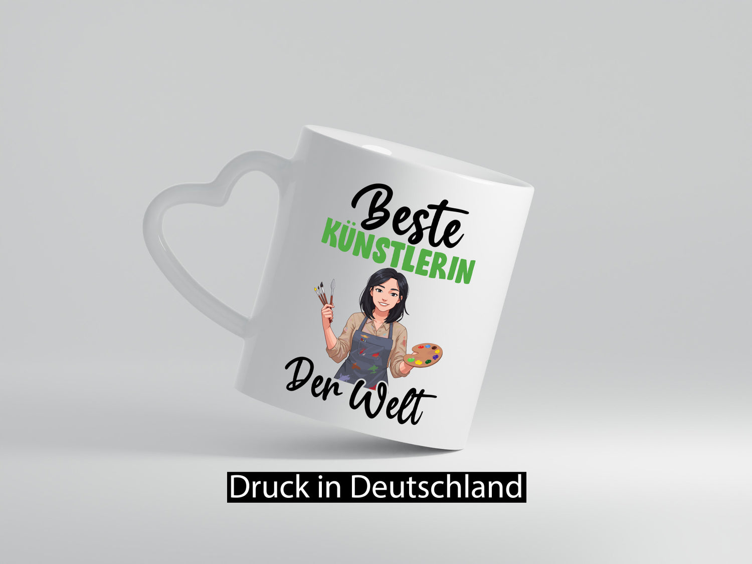 Beste Künstlerin| Kunst Geschenk Humor Geschenkidee lustiger Spruch Tasse