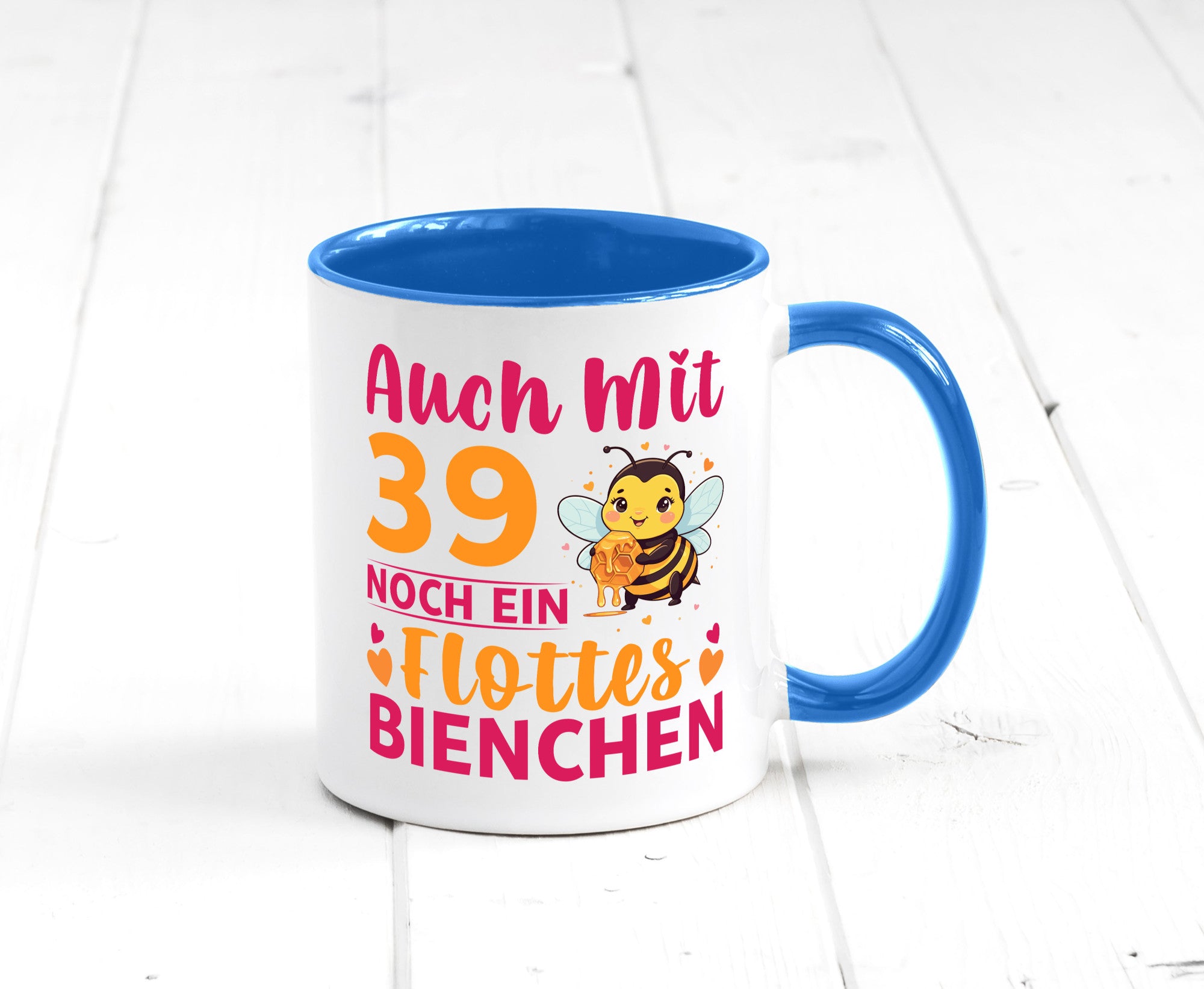 39. Geburtstag | Flottes Bienchen 39 Jahre lustiger Spruch Geschenk