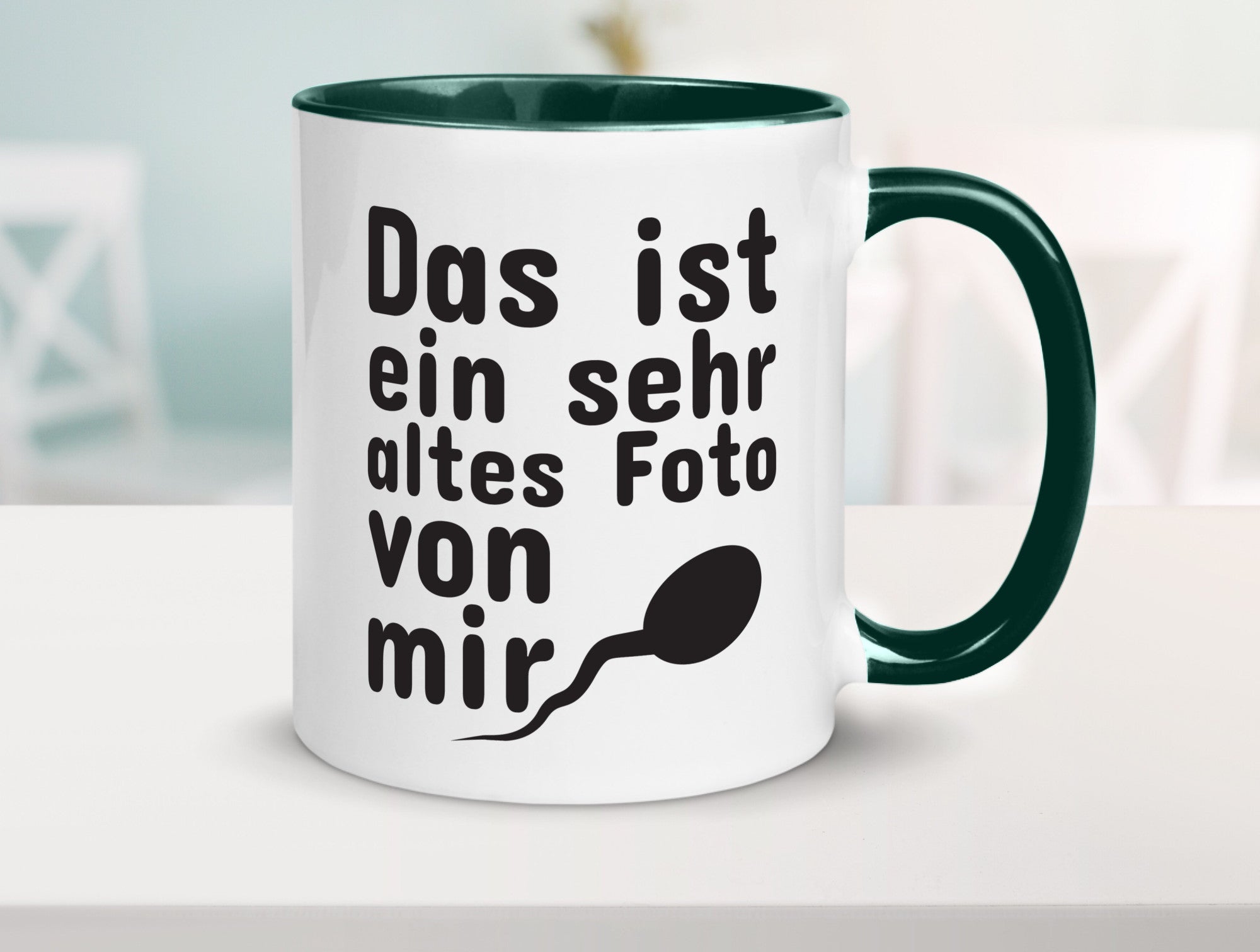 Sehr altes Foto von mir | lustige Tasse Männer Humor Geschenk Geschenkidee