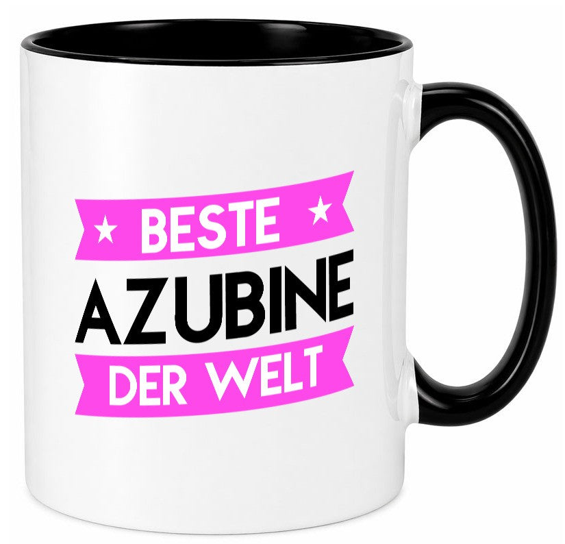 Beste Azubine | Ausbildung Lehre Lehrling Humor Geschenkidee Tasse
