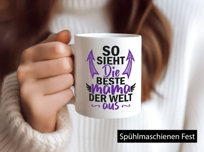 So sieht die Beste mama der Welt aus | Muttertag Geschenk Familie Geschenkidee
