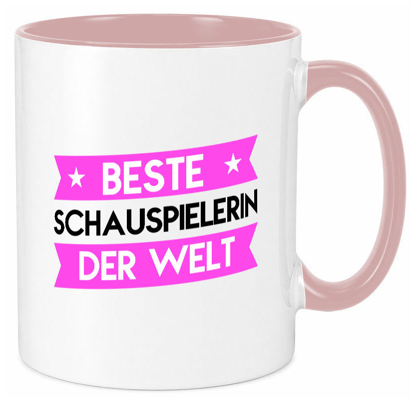Beste Schauspielerin | Theater lustiger Spruch Geschenk Humor Geschenkidee Tasse
