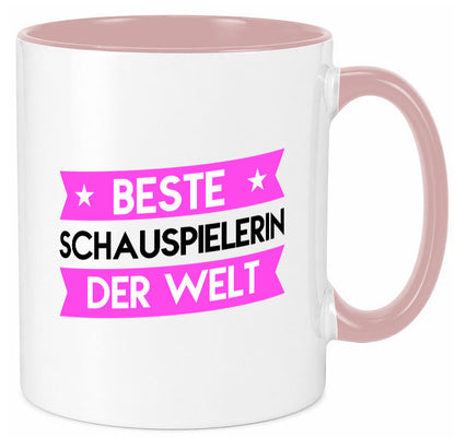 Beste Schauspielerin | Theater lustiger Spruch Geschenk Humor Geschenkidee Tasse