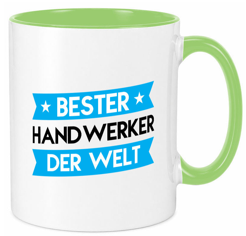 Bester Handwerker |Handwerk lustig Humor Geschenkidee Geschenk Tasse