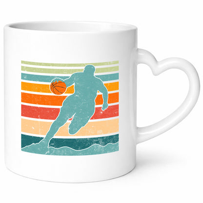 Baskeball | Baskeballspieler Baskeballfan v2 Geschenkidee Humor Tasse