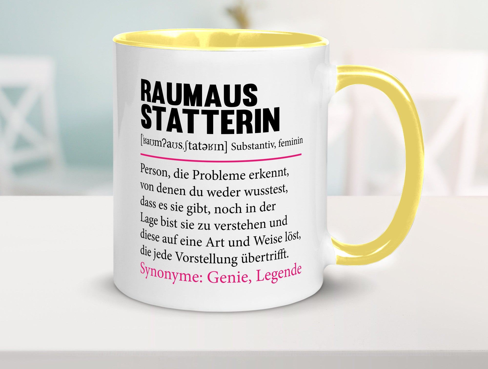 Raumausstatterin | Wohn Ausstatterin Beruf Humor Geschenk Arbeit Kollegen Büro