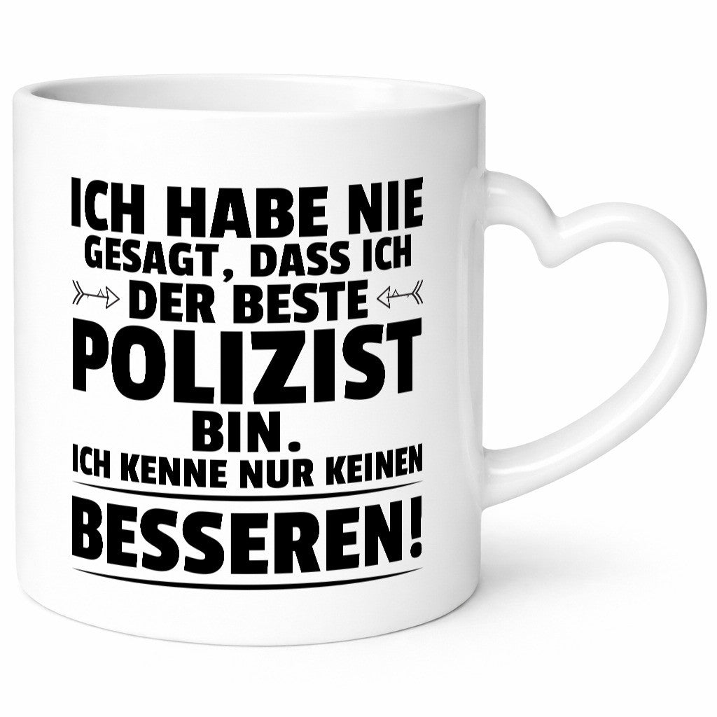 Der Beste Polizist | Polizei Humor Geschenkidee Tasse