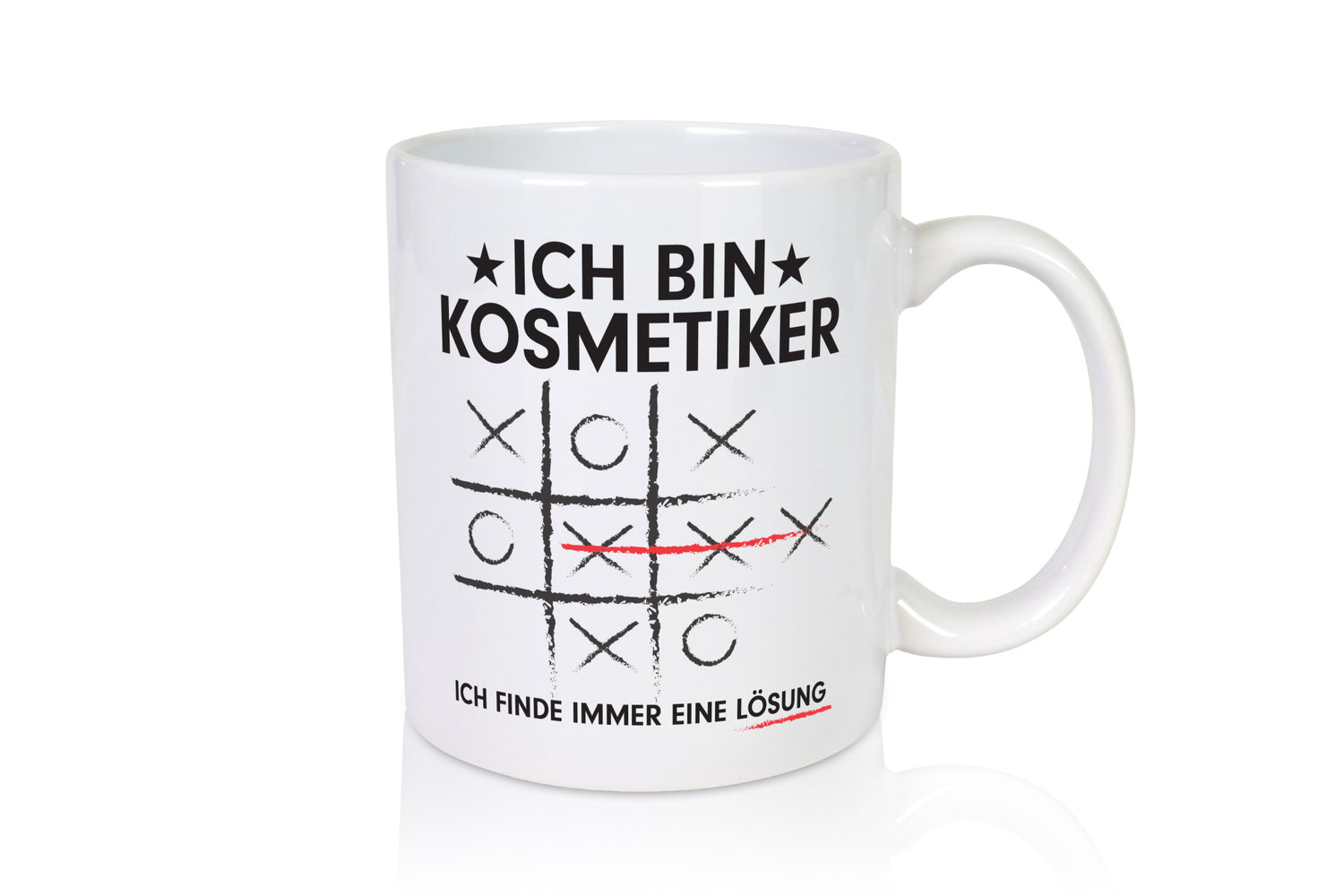 Löse Probleme: Kosmetikerin | Kosmetik Stylistin Geschenkidee Humor Tasse