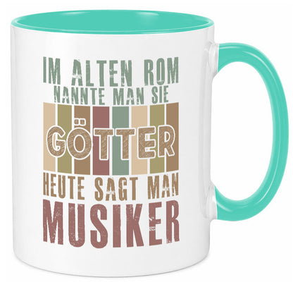 Heute sagt man: Musiker | Musik Musikant Humor Geschenkidee Tasse