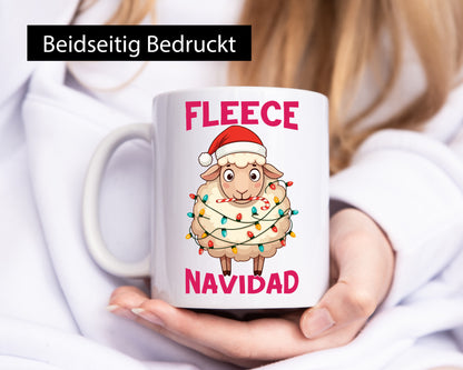 Fleece Navidas | Weihnachtschaf Weihnachten lustig Humor Geschenkidee Geschenk