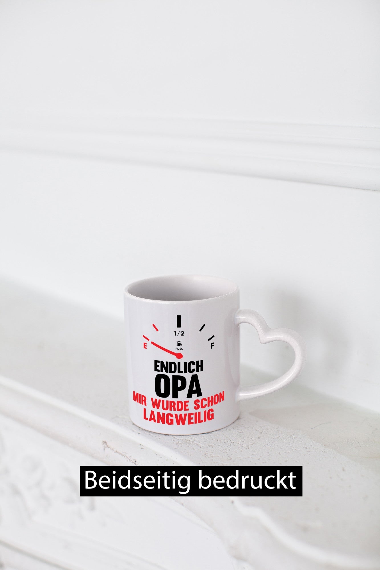 Endlich Opa mir wurde schon langweilig | Geschenkidee Familie Humor Tasse