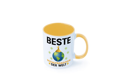 Welt Beste Sozialpädagogin | Humor Pädagogin Geschenkidee Tasse