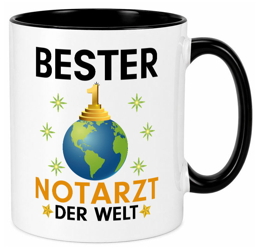 Welt Bester Notarzt | Arzt lustiger Spruch Geschenk Humor Geschenkidee Tasse
