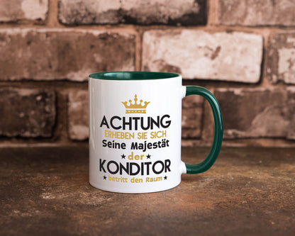 Seine Majestät Konditor | Konditorei Geschenkidee Humor Tasse