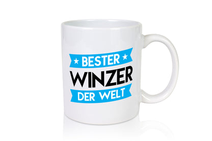 Bester Winzer | Weinbauer Wein Geschenk Humor Geschenkidee lustiger Spruch Tasse