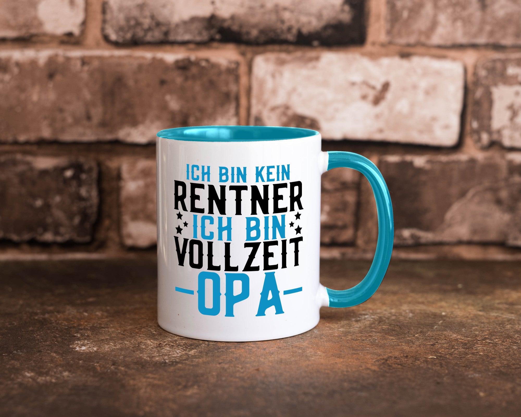 Rentner | Vollzeit Opa Pension Ruhestand Großvater lustiger Spruch Geschenk
